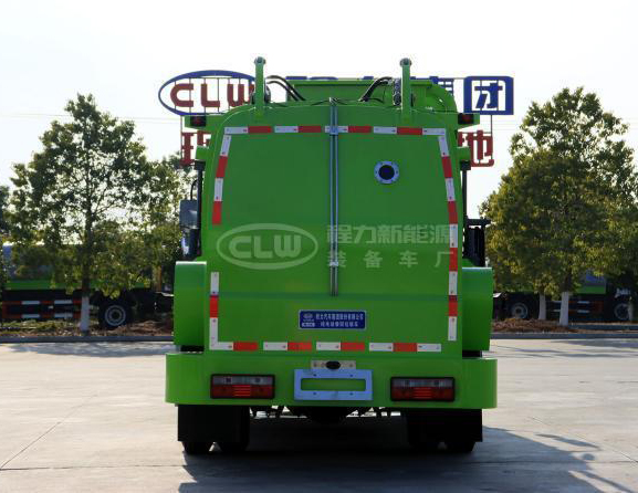 東風(fēng)華神8方純電動餐廚垃圾車圖片4