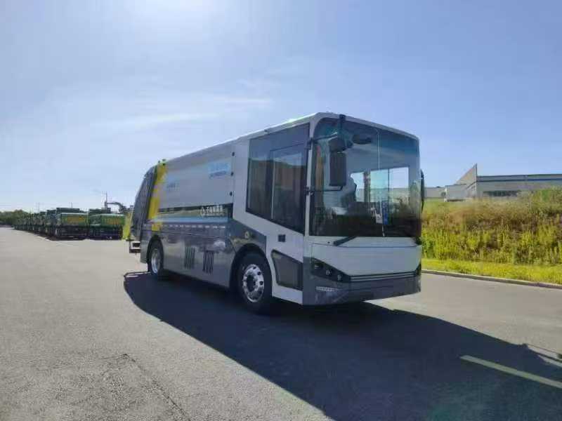 創維18噸純電動壓縮式垃圾運輸車
