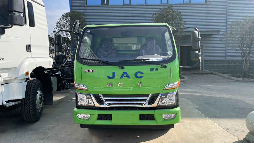 江淮駿鈴純電動廂式垃圾運輸車圖片2