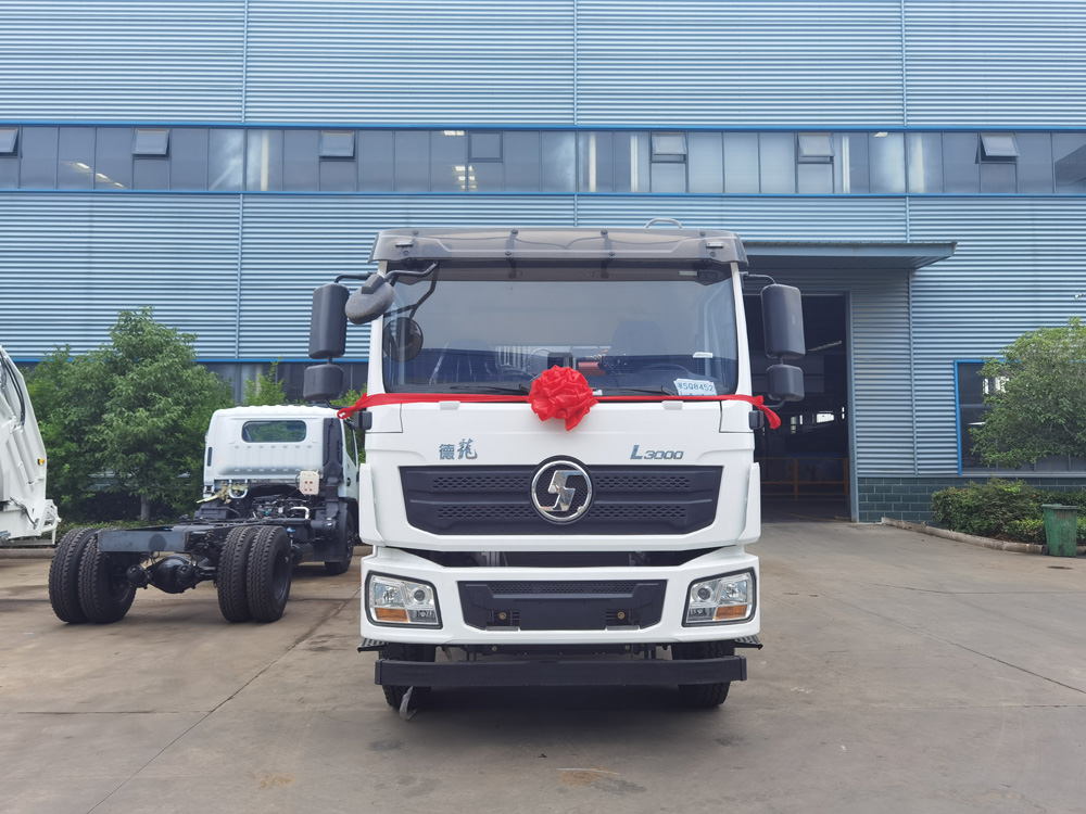 新款陜汽德龍L3000 14方壓縮式垃圾車圖片2