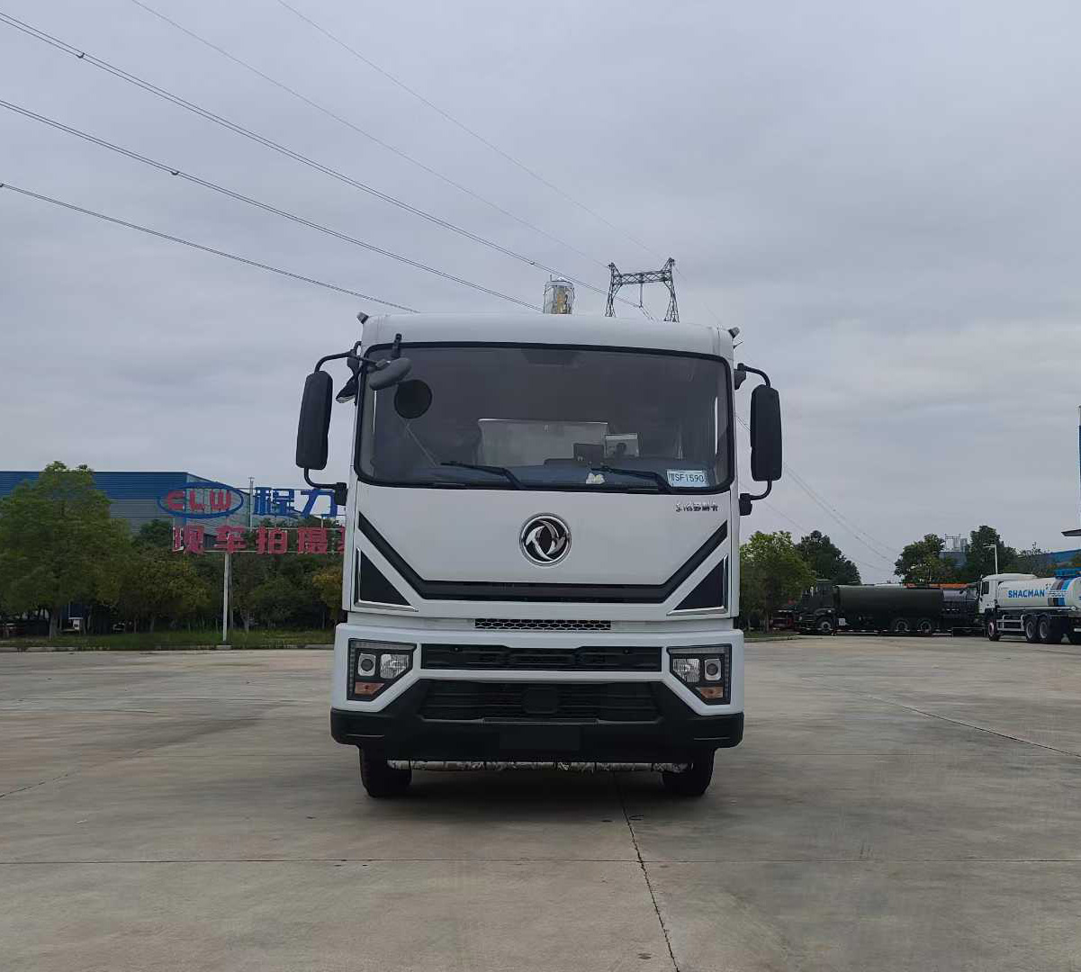 新東風鐵路抑塵車12m3綠化灑水車抑塵噴霧車城市道路抑塵消毒車圖片2