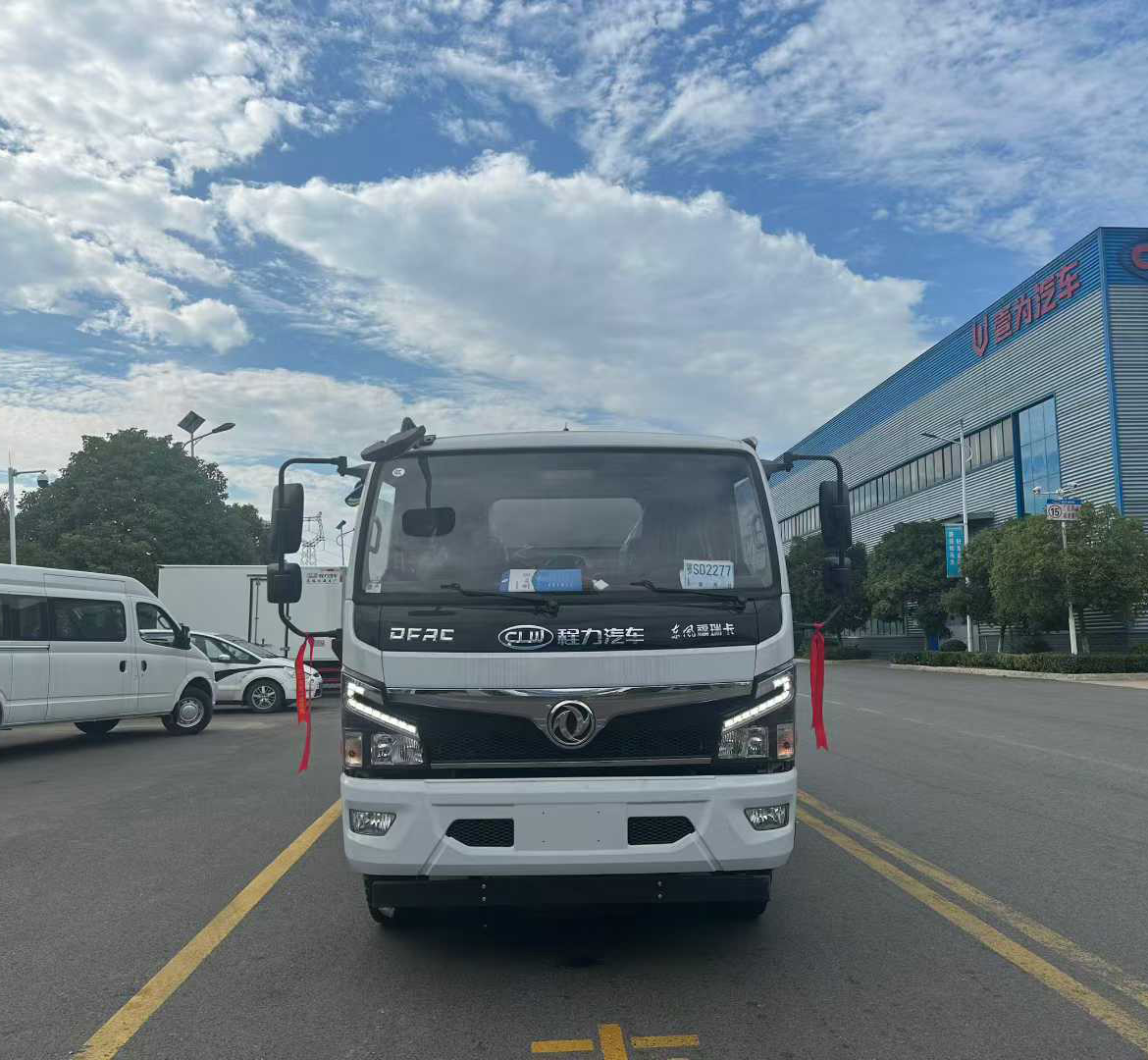 新款東風福瑞卡8方綠化噴灑車霧炮灑水車圖片2